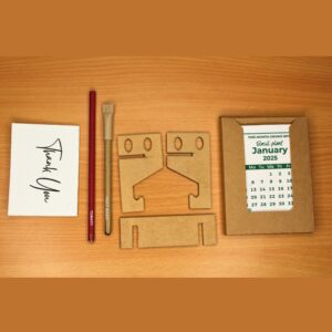 Plantable seed paper calendar SPC01 - Seed Paper UAE