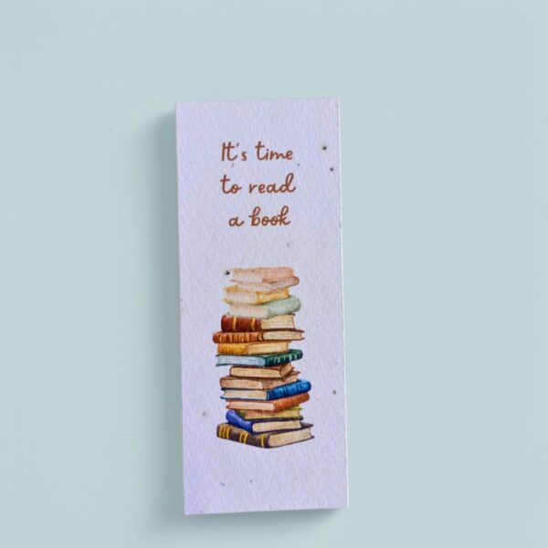 Seed Paper Bookmark